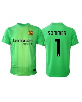 Billige Fotballdrakt Inter Milan Yann Sommer #1 Keeper Replika Tredjedrakt 2025-26 Kortermet